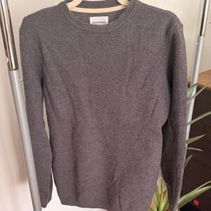 Norse Projects 100% lambswool grey crewneck size S
